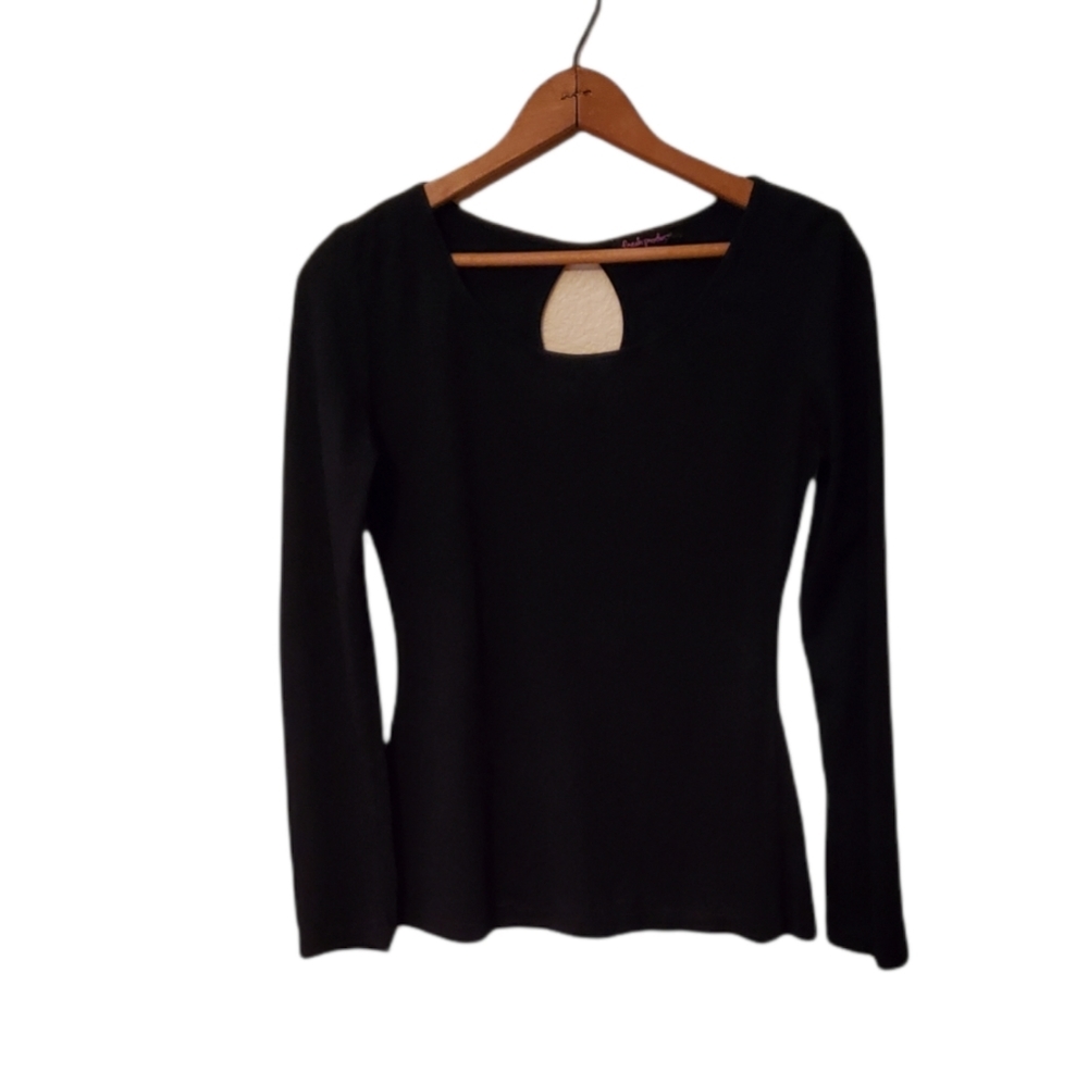 Fresh Produce Long Black Sleeve Shirt XS